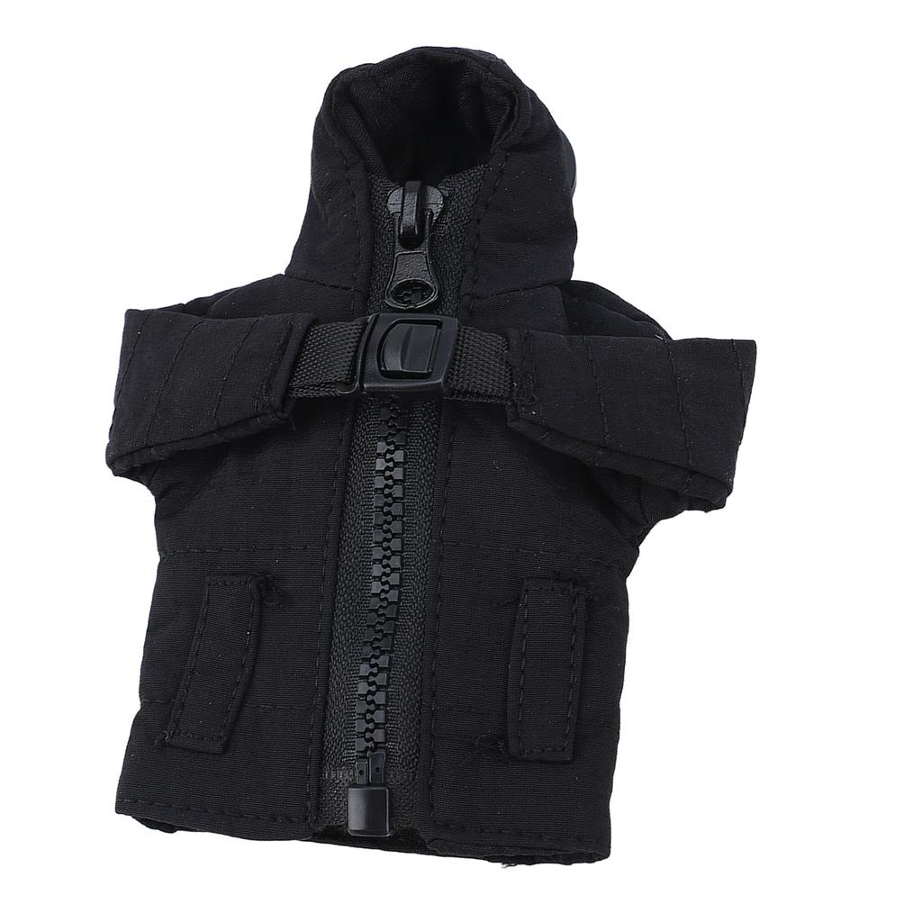  Down Coat Key Chain Cool   Jacket Keychain with   Unique Funny   Innovative Multi Functional Black