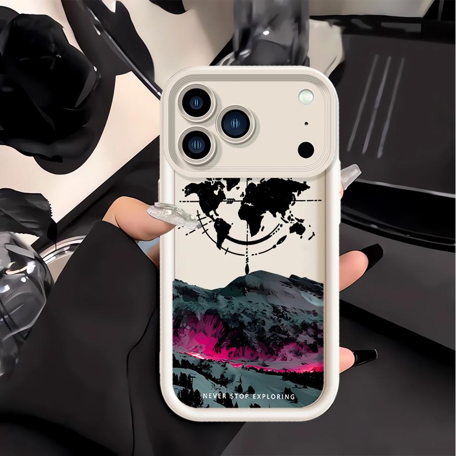 

Aircraft Mountain Peak Case for Apple iPhone 17 Pro Max 13 Mini 12 15 16 16e XS 11 14 Plus Air XR Phone Cover iPhone 12 mini