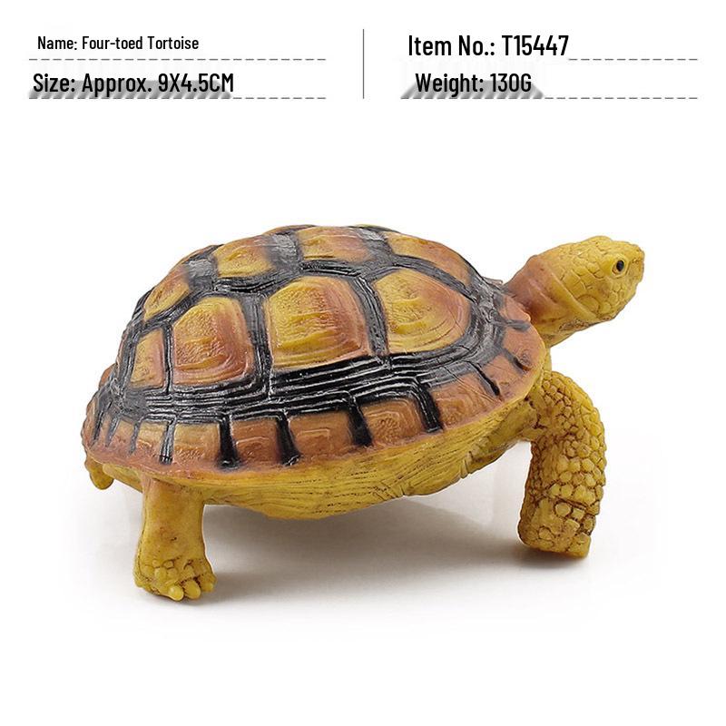Children s Science Education Tortoise & Elephant Simulation Model Toy Decoration