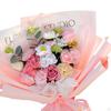 Exquisite Soap Blossom Arrangement, Fragrant Faux Rose Bouquet for Special Occasions