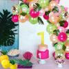 117Pcs Hawaii Tropical Balloon Garland Arch Kit Birthday Beach Summer Party Decor