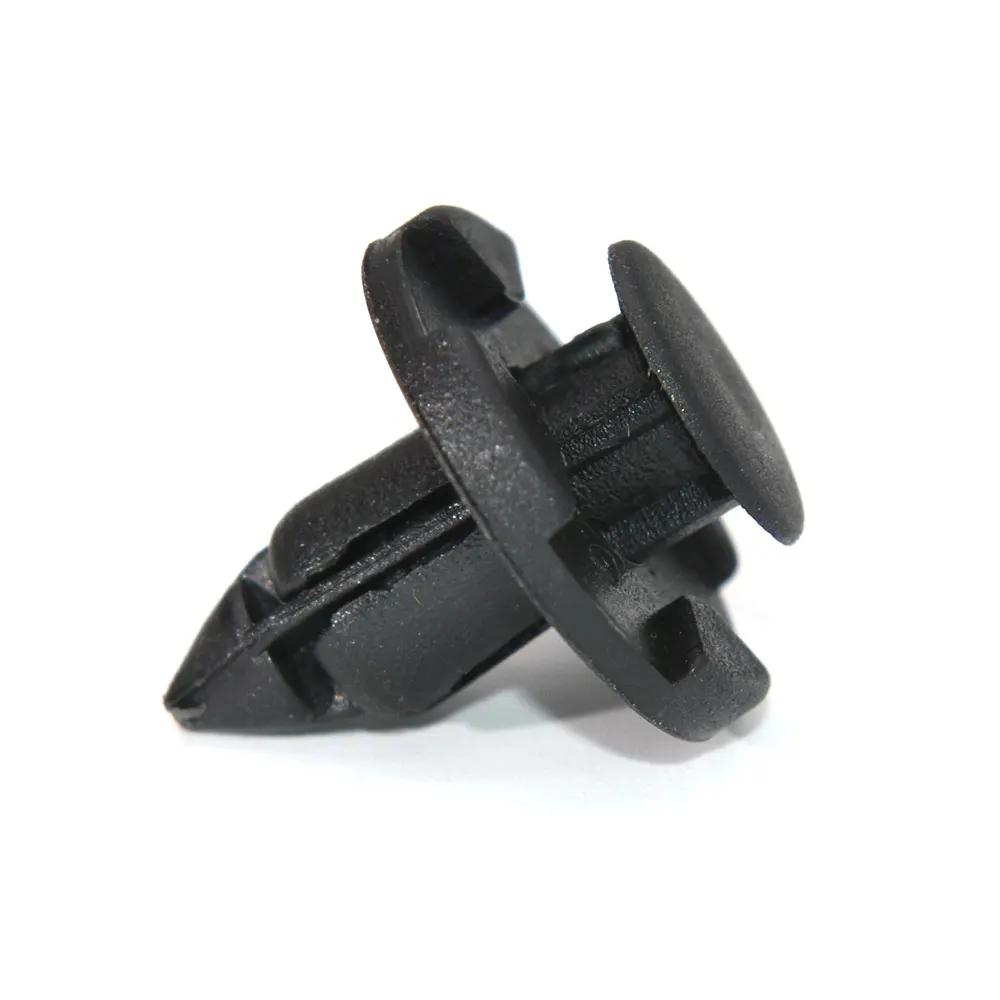 50Pcs/Set Auto Bumper Fender Push 8mm Rivet Retainer Plastic Car Fastener Clip for Universal Car Rivet Fasteners Custom