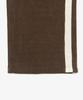 TOFFEE Double Side Line Track Vertical Pants (Brown)