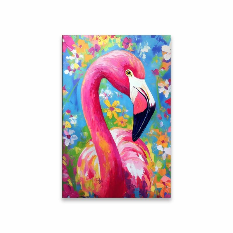Lebhafter Pavian-Druck Gepard Safari Tier Bunte Drucke Poster Botanisch Nashorn Flamingo Leinwandmalerei Heim Schlafzimmer Dekor