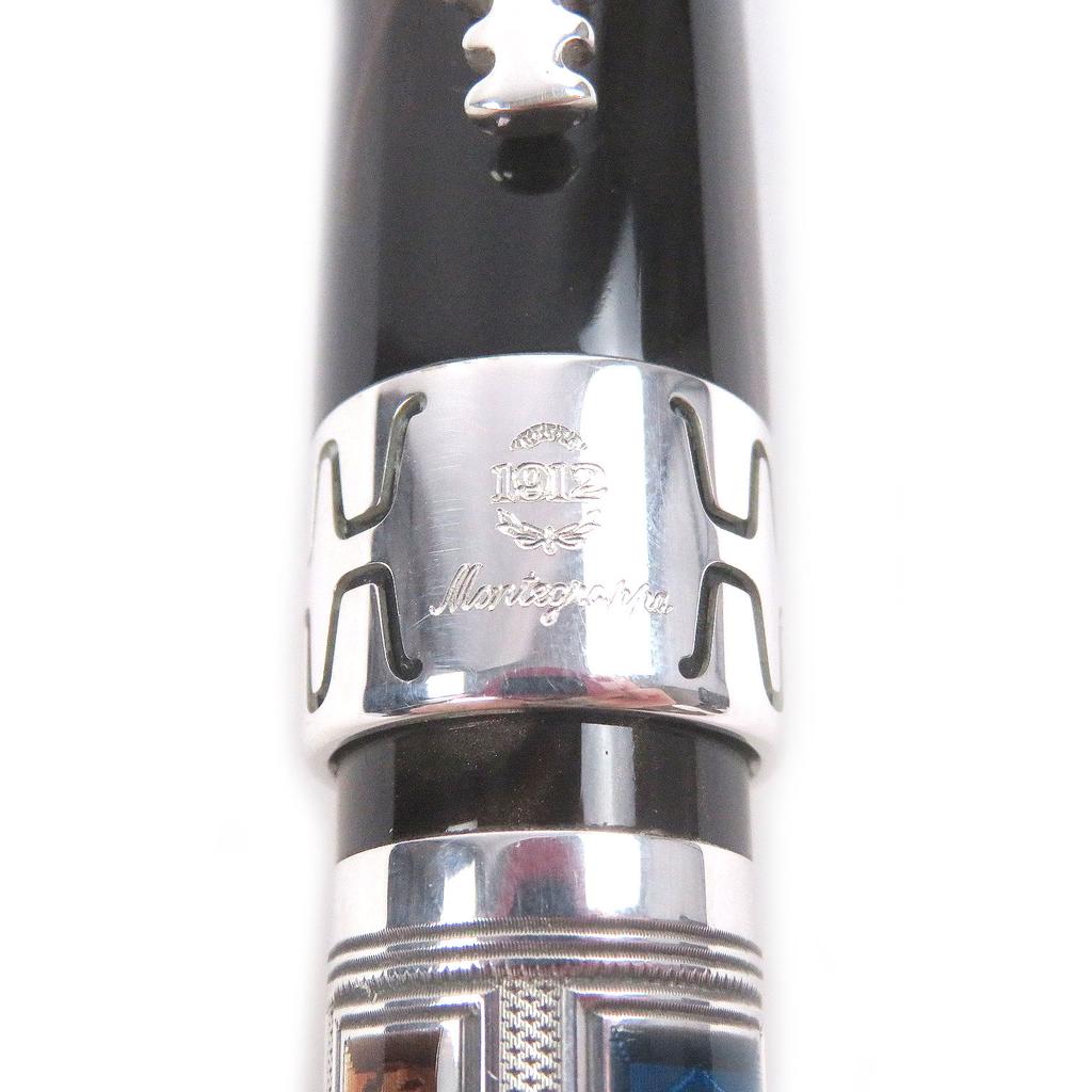 Ausgezeichneter Montegrappa Füllfederhalter L.E.. 2000 Menschliche Zivilisation Verwendet