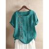 Women's All Match Breathable Shirt With Nature Inspired Embroidery