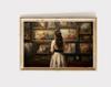 Pride and Prejudice Wall Art Print Canvas Oil Painting Elizabeth Bennet and Mr Darcy Cottagecore Posters Home Decor