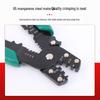 Electrician Crimping & Stripping Tool with Scissors for Wire, Cable, and Terminals