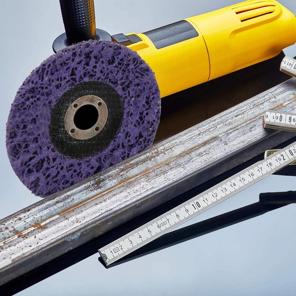 100mm Polishing Disc Paint Rust Remover Automotive Paint Removal Polishing Wheel Angle Grinder Accessories Disc Abrasive Tool