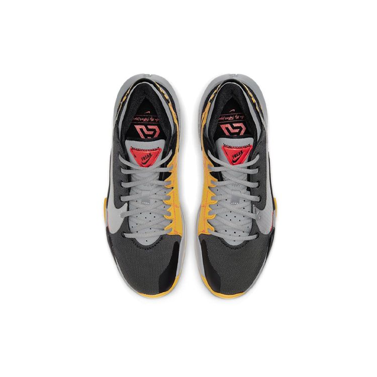 Nike Zoom Freak 2 Taxi Unisex Sneaker Grau Schwarz Partikelgrau CK5424-006