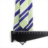 Men's Fashion Tie 7.5cm Tie Sage Green Orange Stripes Ties Business Meeting Suit Wedding Party Office Tie Men's Gift  Accessorie