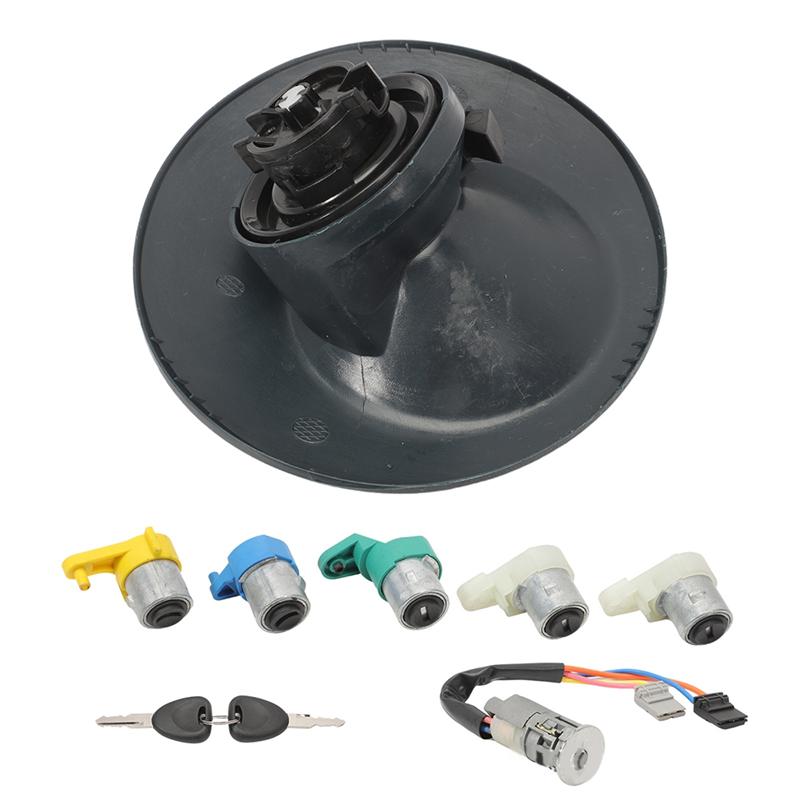 ABLZ-Ignition Lock Cylinder Set For RENAULT Kangoo 1 7701472590 Ignition Lock Cylinder Set For RENAULT Kangoo Ignition Lock как