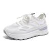 Sports New Mesh Breathable Women's Shoes Heightened Little White Shoes Soft Sole 4 Feet 2025 Not Tired Cm Versatile Small Man