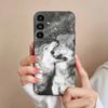Wolf Phone Case For Samsung S25,24,21,22,23,S30,Ultra,S20,Plus,Fe,Lite,Note,S10,S9,Black Soft Shell