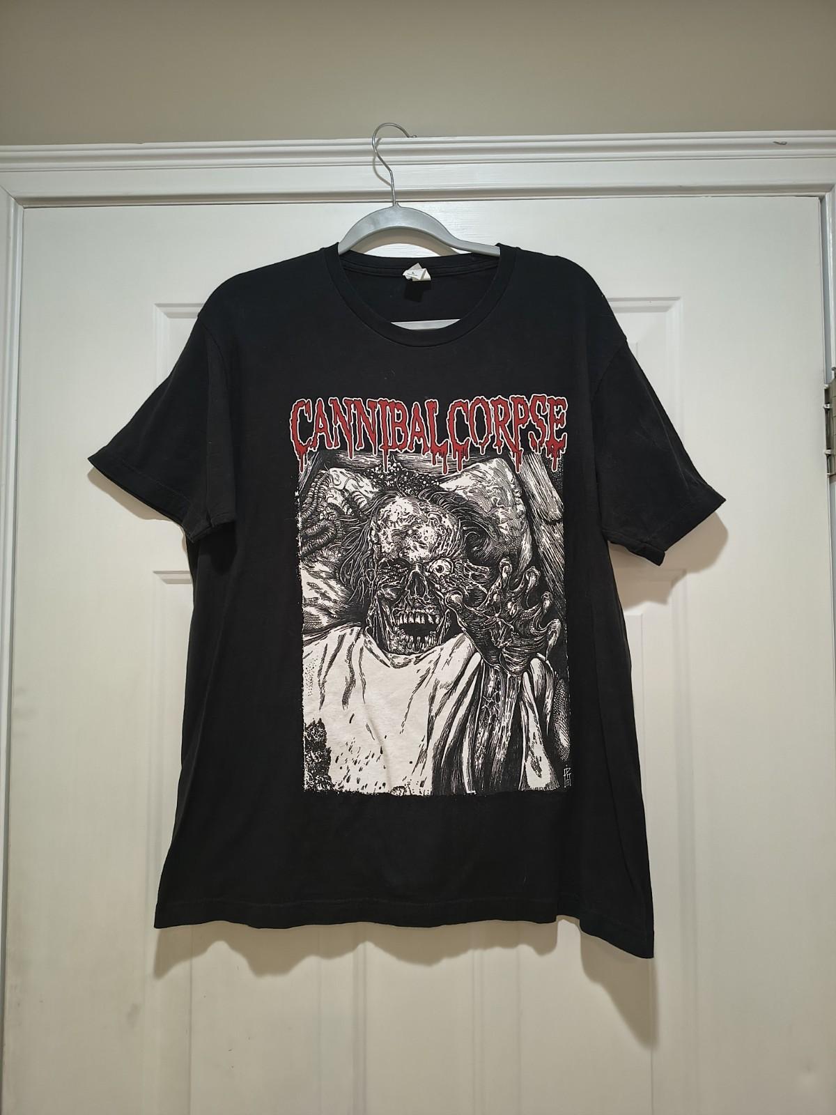 cannibal corpse Men s Graphic Shirt Size Large Unisex T-Shirt L