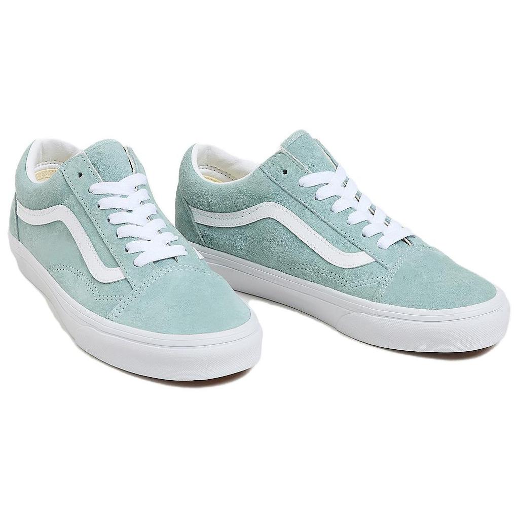 Vans Zapatillas Unisex Old Skool Pig Suede - Gris Niebla Teal VN0A2Z42M8I