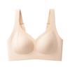 Seamless Bra Women's Jacquard Soft Support Lift Bra Gathering Bra Lace-holding Underwear Push Up Bra