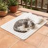 Warm Pet Sofa Bed Thicken Cat Sleeping Nest Anti Scratch Flannel Pet Sleeping Mat  for Kitten Puppy