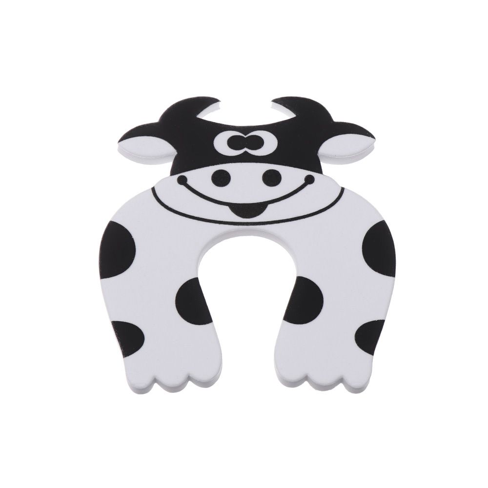 5/10 stücke Neue Weiche Tür Clip Kinder Cartoon Tier Baby Sicherheit Finger Protector Schutz Tür Stopper