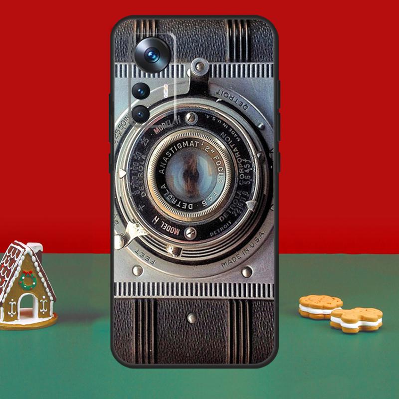 Retro Camera Vintage Case For Xiaomi 15T 14T 13T Pro 14 15 17 Ultra Cover For POCO F8 Ultra F7 F6 F5 X5 X6 X7 Pro