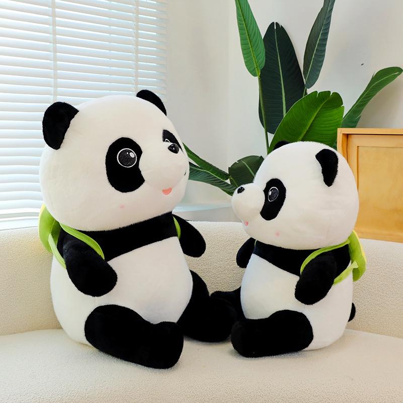 Authentischer Avocado Rucksack Panda Plüschtier Teddybär Kissen Geschenk Großhandel