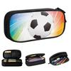 Soccer Fantasy Pencil Case Lovely Football Balls Sports Pen Pencil Bags Girl Boy Big Capacity School Supplies Gift Pencilcases