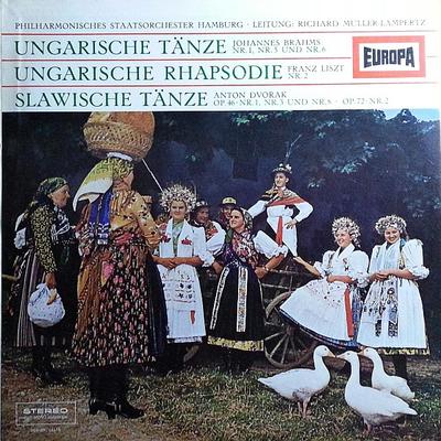 LP Record PHILHARMONISCHES STAATSORCHESTER HA Brahms Hungarian Dances Nos. 1 5 a MSTE159 EUROPA Germany Classical Used