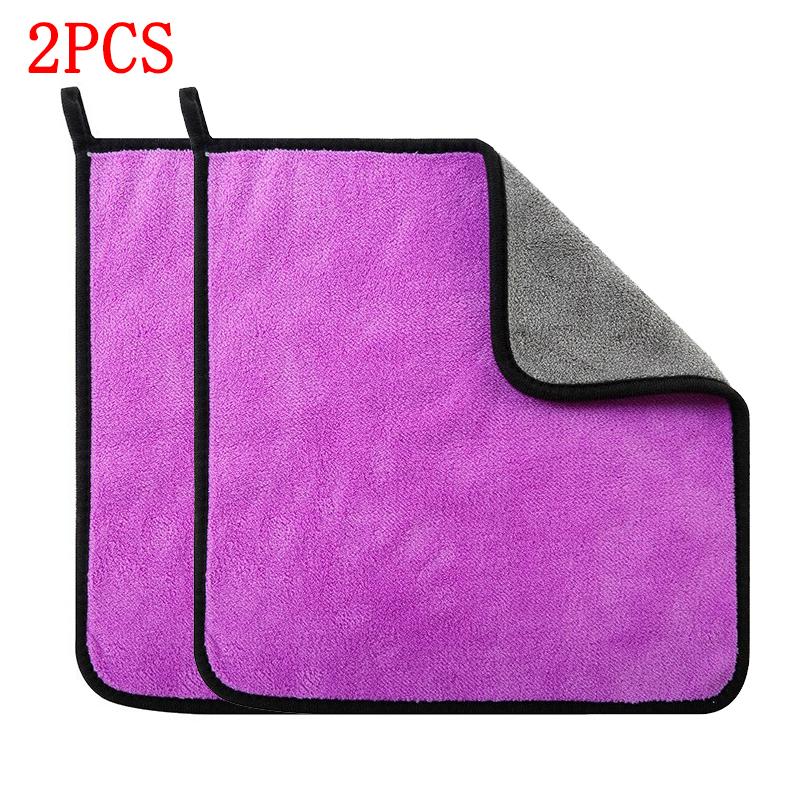 Auto Waschtuch Mikrofaser Reinigung Trockentuch Weich für Autopflege Reinigung Detailing Handtücher Waschtuch Autozubehör