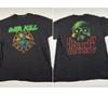 1991 Overkill Shirt Large Horror Scope 2 Side Short Sleeve T Shirt Vtg Unisex T-Shirt