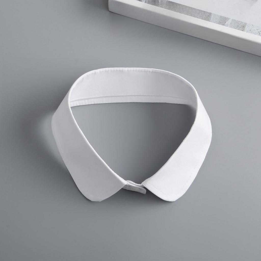Fashion White Fake Collar Blouse Sweater Shirt Detachable Collar Shirt Black False Collar Lapel Clothing Decorative