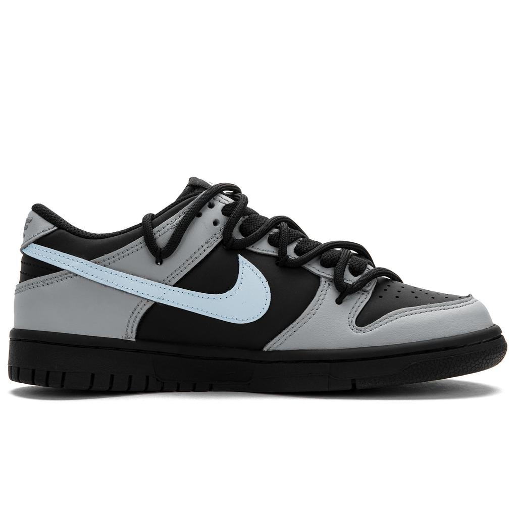 Nike Dunk High Key 2.0 Low Top Skateboard Shoes Unisex Black Gray White DD1391-100(Team1102-2.0)