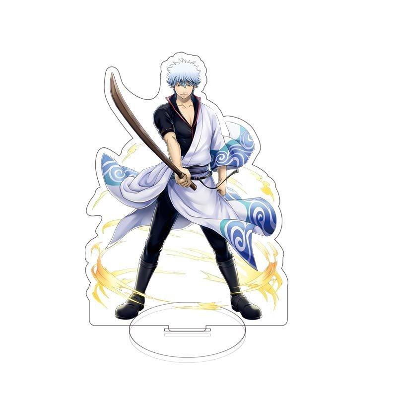 Silver Soul. Animation Standing Brand, Sakata Yinshi, Shimura Shinhachi, Kagura, Acrylic Standing Brand, Creative Ornament