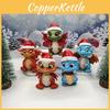 Adorable Christmas Dragon Figurine Resin Craft For Festive Home Decoration And Holiday Atmosphere