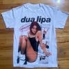 Camiseta de Manga Curta Remake Dua Lipa Radical Optimism Training Season Unissex