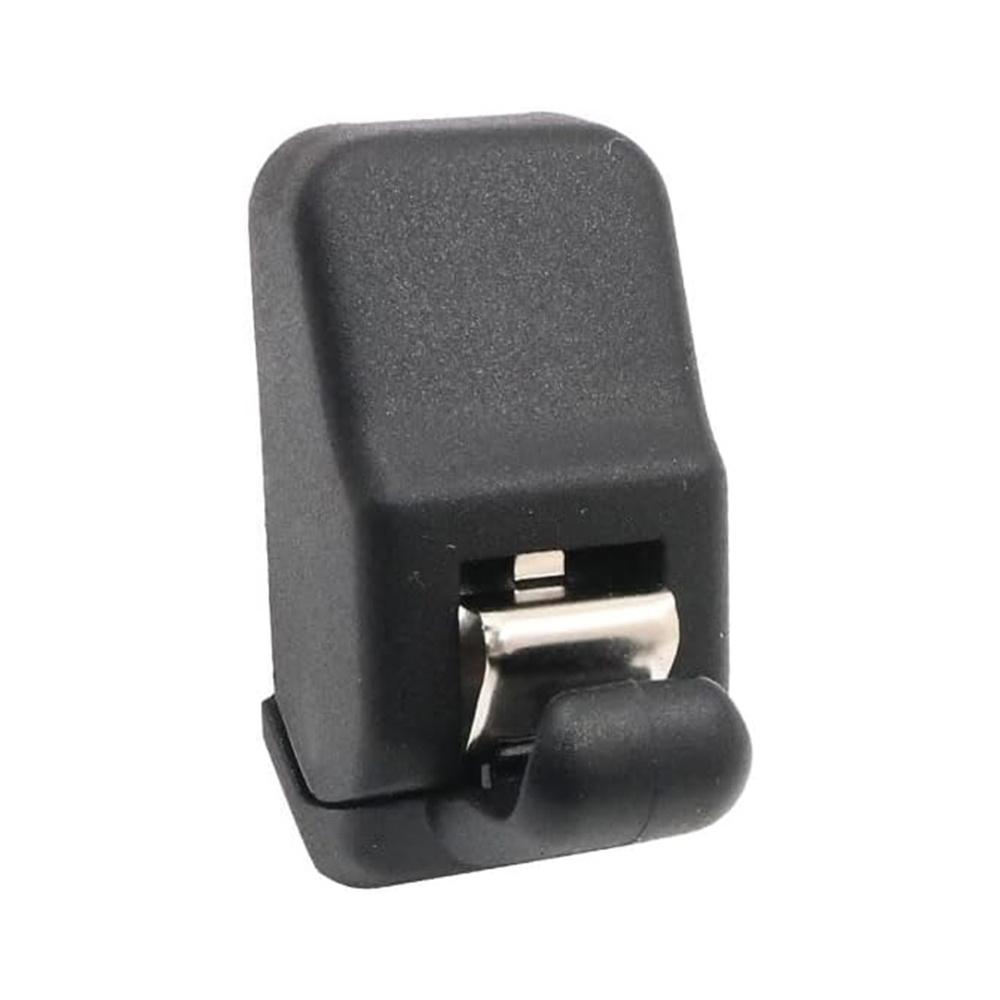 Black Sun Visor Clip Hook Retainer For Maserati Quattroporte Ghibli 2014-2017