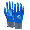 1pair Anti-Slip Waterproof Gloves Nitrile Coated Oil/Water Resistant Work Gloves For Garden Repairing Fishing Work Safety Gloves