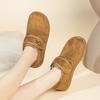 New Cotton Shoes Velcro Warm Cotton Boots Velvet Soft Sole Comfortable Cotton Shoes