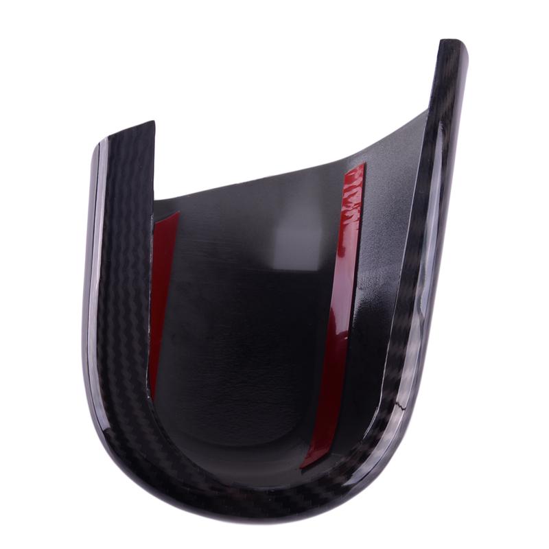 1 Pair Car Side Rearview Mirror Base Cover Trim Fit for Jeep Wrangler JL JT Gladiator 2018- Black Carbon Fiber Style ABS