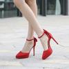 Fashion High Heels Women Party Shoes Elegant Ladies Super High Heels Brand Women Pumps Thin Heel 12cm Plus Size 42