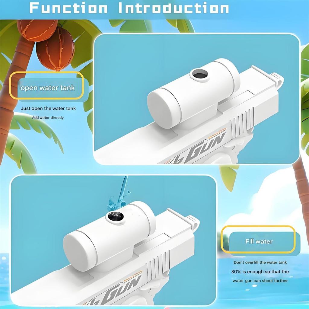 1pcs Prank Two-way Water Play Toy  Prank Water Sprays From The Front And Back