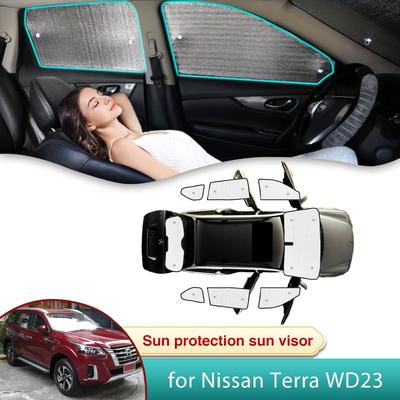 Car Sun Shade For Nissan Terra WD23 2018      2024 Auto Sunshade Windshield Privacy Shading Window Anti-UV