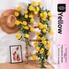 1.8m Hanging Flowers Rattan 10 Colors Fake Plants Leaves  Home Decoration