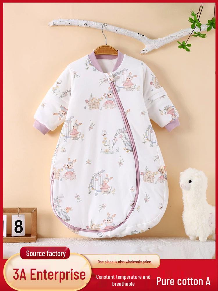 Warm Autumn/Winter Newborn Sleep Bag, Anti-Kick, A-Class Swaddle for Startle Reflex