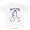 Gram Parsons Retro Aesthetic USA Country Rock T Shirt S 5XL Vintage Washed Fashion Top For Everyday Wear Slightly Breathable