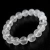 Eigado Pyrite In Quartz 18 Inner Natural Power Good Luck Bracelet, Beads, 11mm, Diameter Approx. 17cm, Stone, Stone, Charm, 2507-Brace-Pyr-02