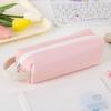 Small square pencil case, ins style high aesthetics, creamy style, soft, drop resistant, storage pen case, lightweight and simple