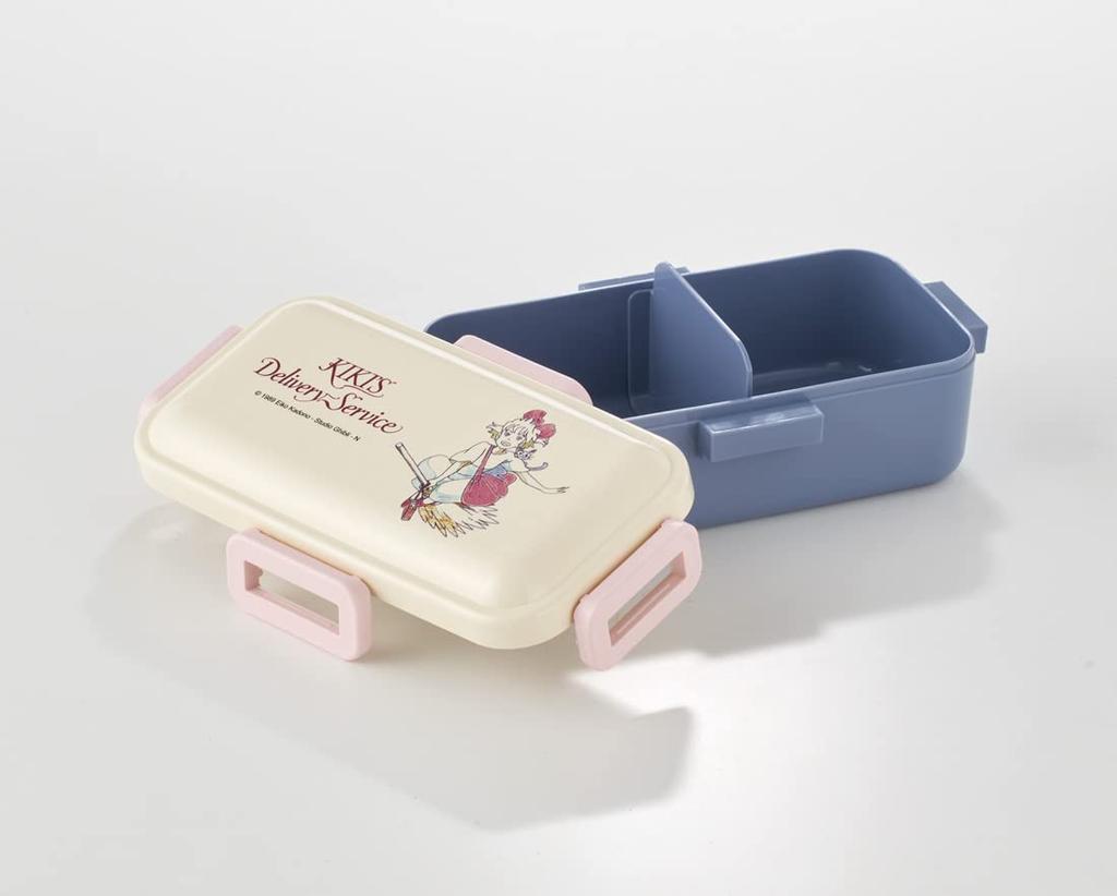Skater Antibacterial Bento Delivery Studio Made in Soft-Serving Dome-Shaped Box, 530ml, Kiki's Service, Art, Ghibli, Japan, PFLB6AG-A