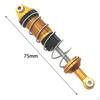 4 Pieces Front and Rear RC Shocks Damper for 16207 16210 H6 1:16 Scale Car Vehicles