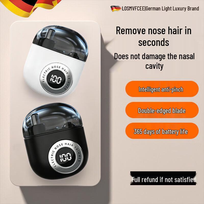 LOSMVFCEE Electric Nose Hair Trimmer