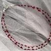 Gothic Choker Necklace Blood Droplet Short Chain Neck for Women Cool Necklace Goth Jewelry Accessories Gifts